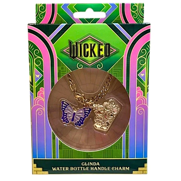 Wicked Glinda Handle Charm by CharCharms for Stanley Wicked For Good Gold Purple - Picture 2 of 4